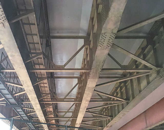 【施工実績2】H橋 剥落防止対策工事